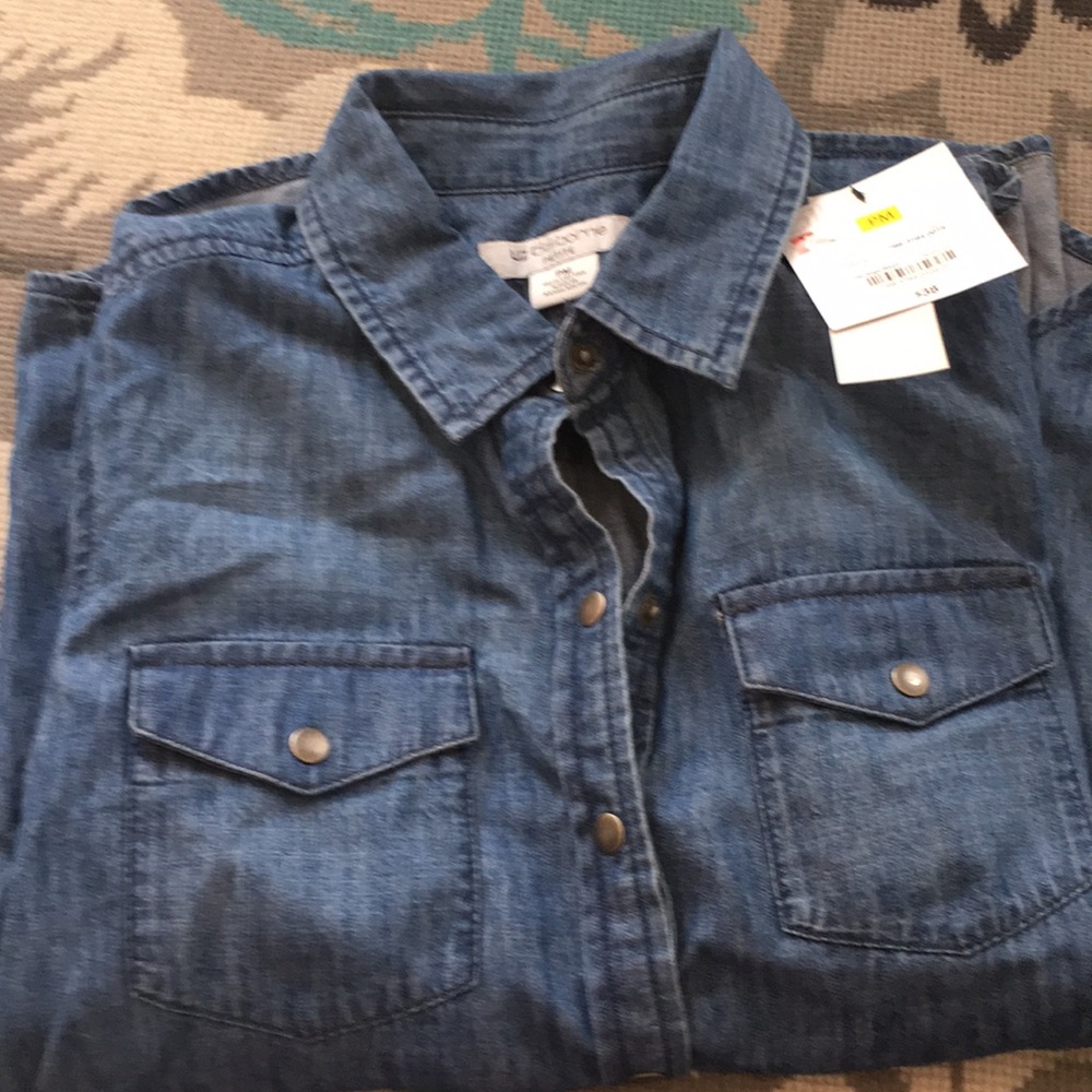Liz Claiborne Brand New Denim  long sleeve